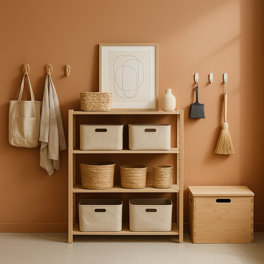 Stackable Storage Bins with Lids