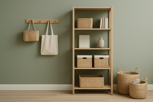Open Shelf Storage Organizer
